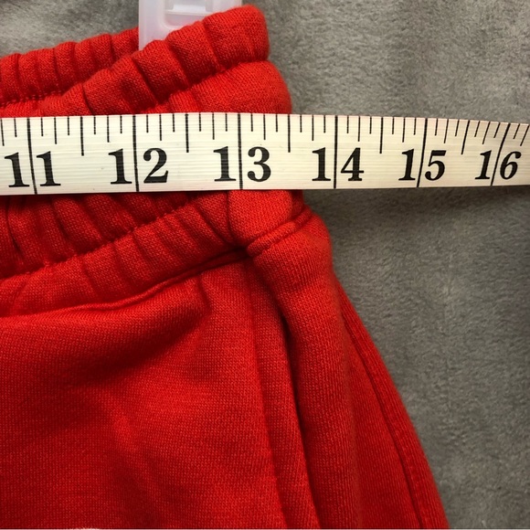 The Lost Breed Tiger Mouth Fleece Training Sweat Shorts Men’s Red White Small - Picture 13 of 14